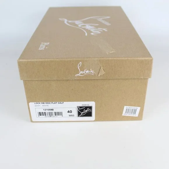 NEW Christian Louboutin Lock Me Moc Loafer - Picture 14 of 14